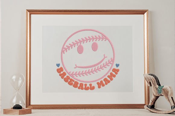 Baseball Mama Embroidery