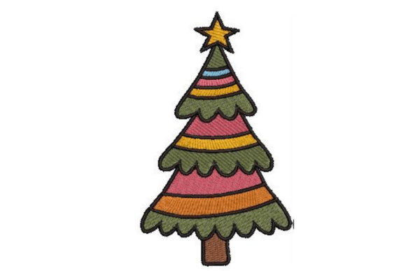 Groovy Christmas Tree Embroidery Review