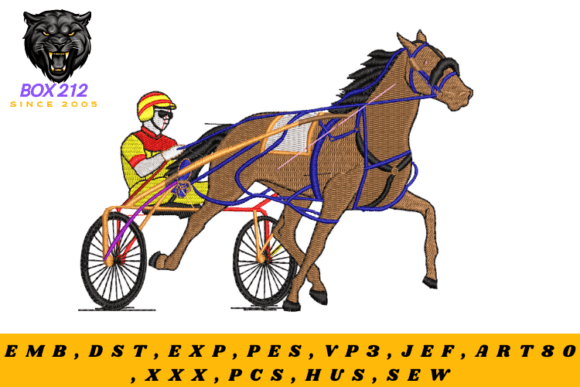 Horse Racing Embroidery Design Review