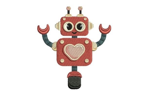 Little Red Robot Embroidery Review