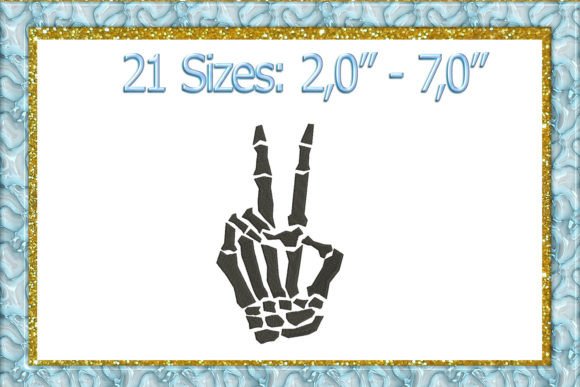 Skeleton Hand Machine Embroidery Design Review