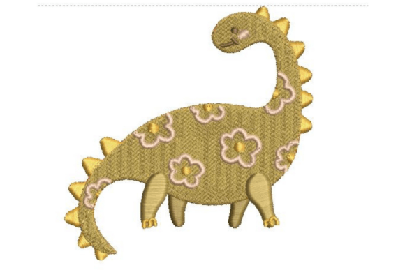 Sunny Dinosaur Embroidery Review