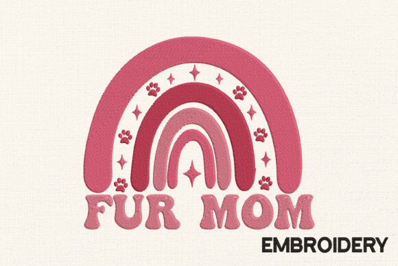 Valentine Fur Mom Embroidery Design Review